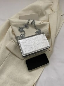 Túi Crossbody Nữ - Bạc - Xem 7