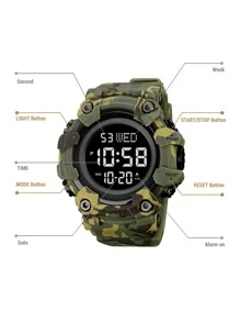 Skmei Hombres Reloj electrónico impermeable - Multicolor - Ver 6
