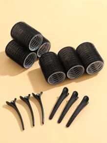 6 件 4 毫米自粘式黑色卷发器，带 6 个发夹、卷发器、无热卷发、卷发器、理发沙龙美发产品及配件、美容旅行必需品、返校、旅行度假必需品、女士发饰、卷发器、卷发刷、滚筒、卷发产品、卷发器、卷发器、卷发、卷发工具、卷发器、头发、卷发器、卷发、无热卷发、无热卷发、卷发器、理发师、美发工具、美发产品、发饰、卷发器、理发配件、旅行、滚筒、美发用品、发饰、卷发产品、卷发器、卷发器、美发设备、配件、卷发、卷发工具、卷发器、圣诞节、理发店、卷发器理发配件、发饰、卷发器、美发