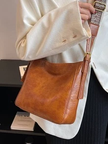 極簡流浪包 - 棕色 - 查看 3