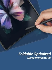 1入組高清手機屏幕保護膜與三星兼容 - 無色 - 查看 5