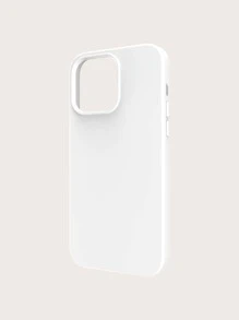 Vỏ điện thoại silicon - trắng - Xem 3