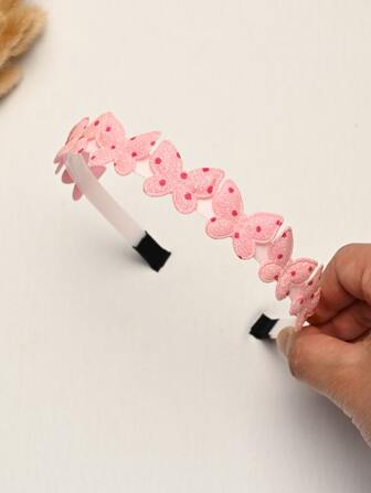 小女童蝴蝶裝飾髮箍