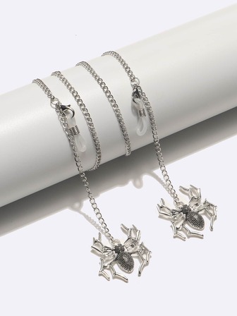 蜘蛛裝飾眼鏡鏈