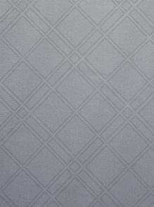 1pc Solid Color Curtain, Minimalist Polyester Single Panel Curtain For Home - Light Grey - View 4