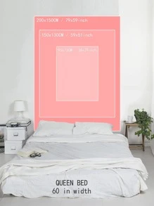 1 tấm thảm họa tiết bướm, chăn treo tường bằng vải hiện đại cho gia đình - Nhiều màu - Xem 4