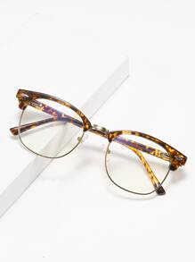 Gafas con montura de carey - Multicolor - Ver 1