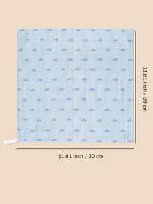 3入組嬰兒隨機卡通圖案圍兜