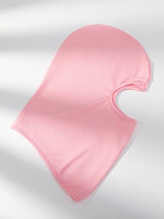 1pc Men Women Solid Color Quick-Drying Stretchable Beret Cap Suitable For Daily Outdoor Activities And Sports Matching Ski Mask