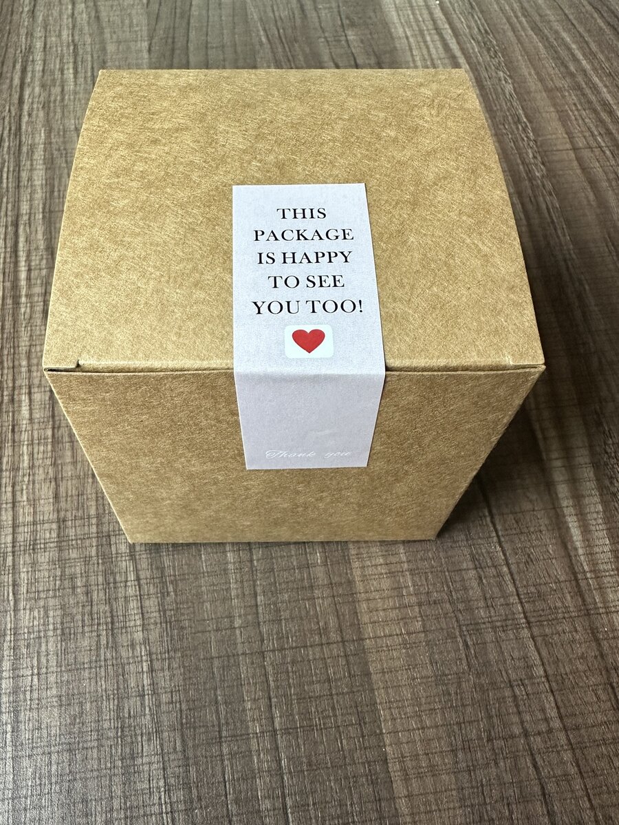 32張紙質禮品貼紙現代心形和標語圖形禮品包裝密封貼紙適用於家庭派對 - 粉色 - 查看 1