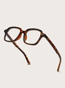 玳瑁色镜框眼镜 - 彩色 - 查看 3