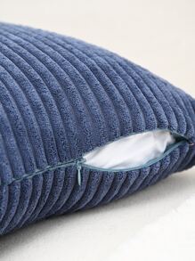 1入組鍵釦絨布枕套或腰靠枕套 - 藏蓝色 - 查看 6