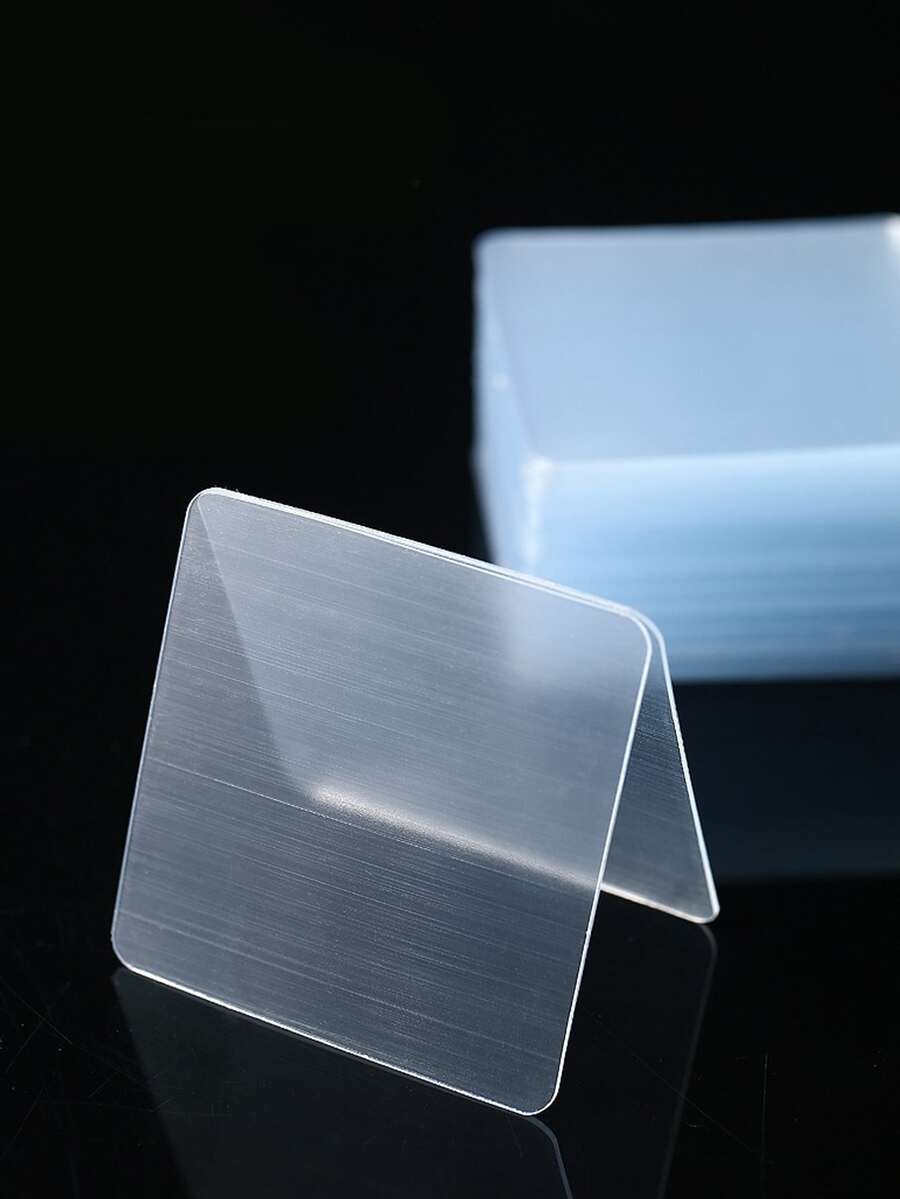 20pcs/set Clear Tape, Double Side PVC Tape For Home - Clear - View 1