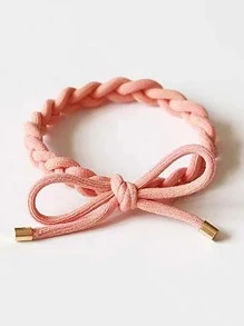 5入組蝴蝶結裝飾髮圈