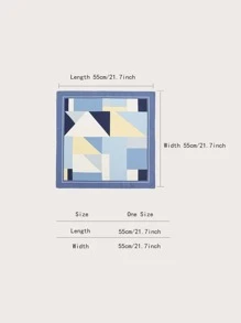 Color Block Bandana - Multicolor - View 5