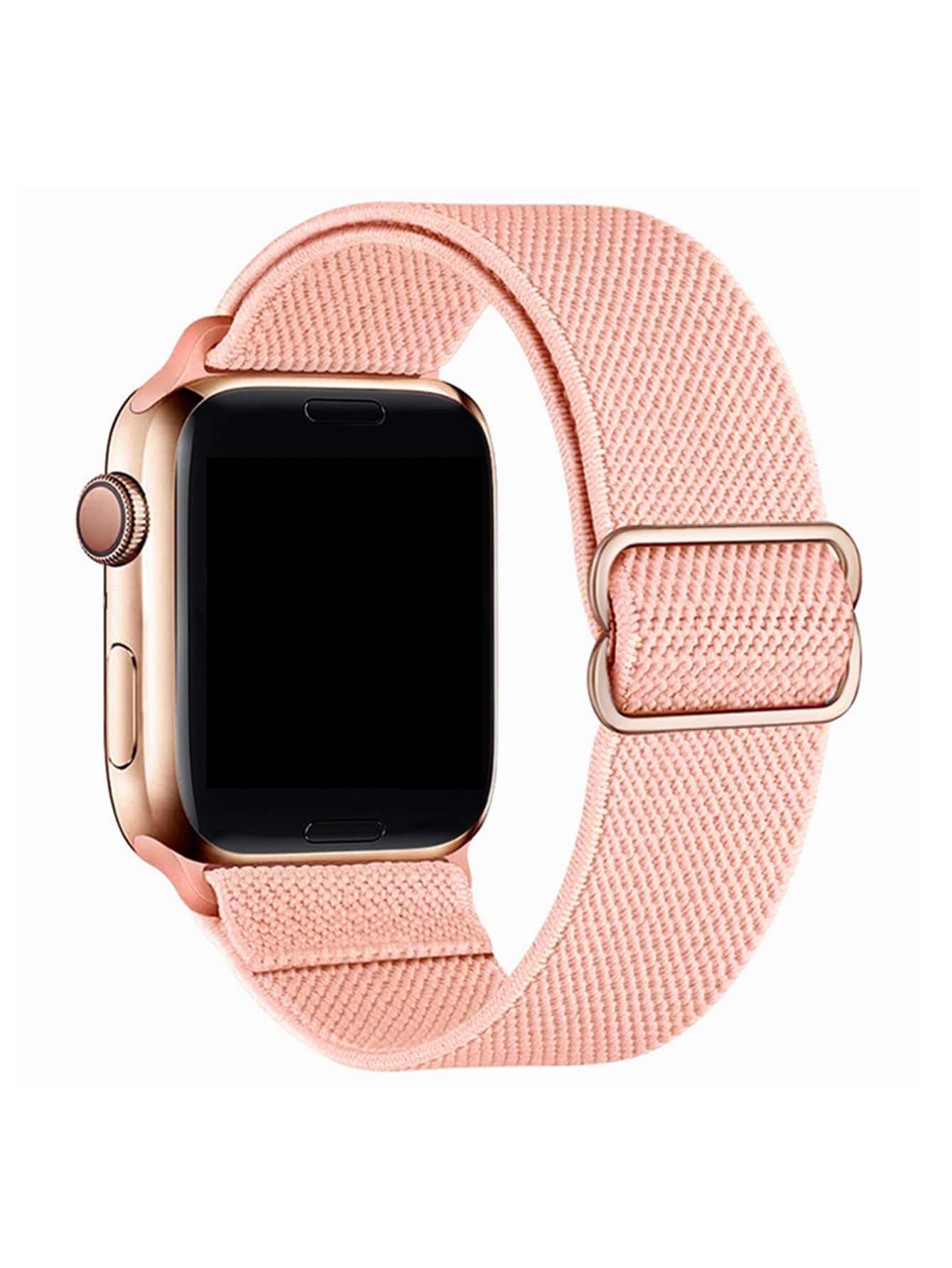 素色智能手錶帶 - 藕粉色 - 查看 1