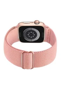 素色智能手錶帶 - 藕粉色 - 查看 2