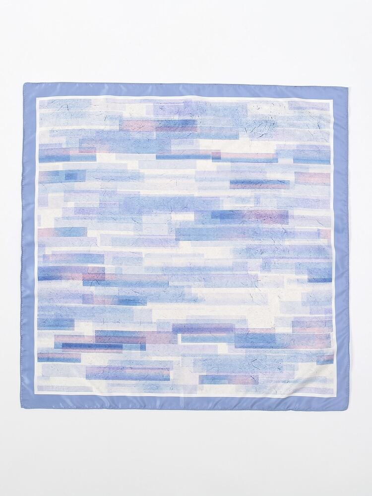 Bandana à imprimé géométrique - Multicolore - Voir 2