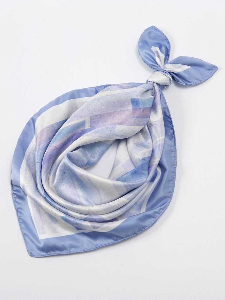 Bandana à imprimé géométrique - Multicolore - Voir 3