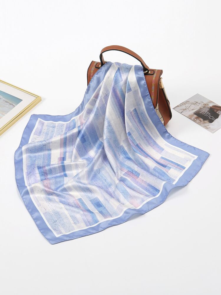 Bandana à imprimé géométrique - Multicolore - Voir 5