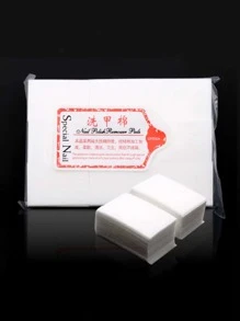 1 包 630 片指甲油去除垫，适用于美甲 - 白色 - 查看 1