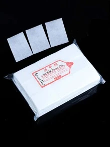 1 包 630 片指甲油去除垫，适用于美甲 - 白色 - 查看 2