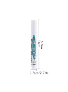 1支白色亞克力馬克筆非常適合玻璃、木材、金屬、陶瓷等裝飾DIY項目 - 彩色 - 查看 3