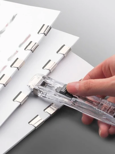 1 Stück Hefter & 50 Stück Ersatzklammern Schulanfang, Schulmaterial