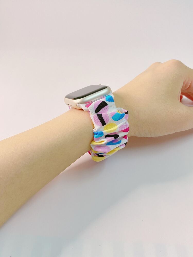 Dây đeo đồng hồ có thiết kế headband tương phản tương thích với Apple Watch - Nhiều màu - Xem 3