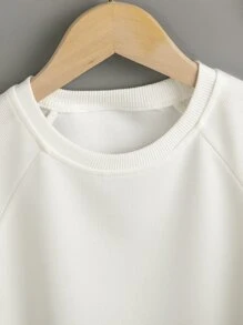 Niñito 3 piezas Camiseta unicolor de manga raglán - Multicolor - Ver 7