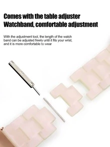 Stylish Watch Strap Compatible With Apple Watch - Multicolor - View 7