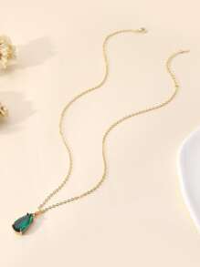 Mặt dây chuyền giọt nước - Vàng - Xem 2