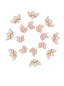 8對/套蜜蜂DIY吊墜