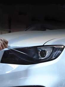 1入組30*100CM車尾巴燈變色膜 - 黑色 - 查看 3