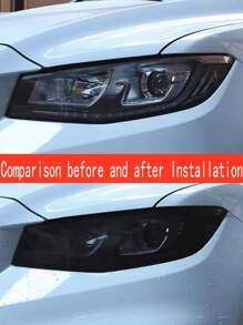 1入組30*100CM車尾巴燈變色膜 - 黑色 - 查看 8