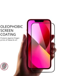 5 piezas Protector de pantalla de vidrio templado de alta definición / resistente a caídas y arañazos / sensible al tacto / fácil instalación sin burbujas / resistente a explosiones versión mejorada, compatible con iPhone / Samsung / Huawei / Xiaomi / OPPO / OnePlus / Asus / Vivo - transparente - Ver 4