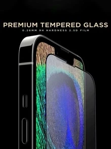 5 piezas Protector de pantalla de vidrio templado de alta definición / resistente a caídas y arañazos / sensible al tacto / fácil instalación sin burbujas / resistente a explosiones versión mejorada, compatible con iPhone / Samsung / Huawei / Xiaomi / OPPO / OnePlus / Asus / Vivo - transparente - Ver 6