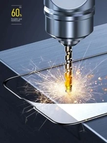 5 piezas Protector de pantalla de vidrio templado de alta definición / resistente a caídas y arañazos / sensible al tacto / fácil instalación sin burbujas / resistente a explosiones versión mejorada, compatible con iPhone / Samsung / Huawei / Xiaomi / OPPO / OnePlus / Asus / Vivo - transparente - Ver 7