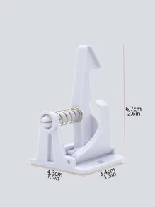zhihaijunxiao1 1pc Portable Lock - White - View 3