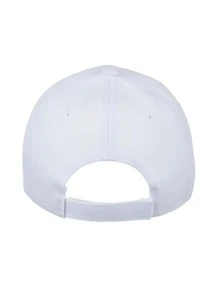 Men Solid Baseball Cap - White - View 3