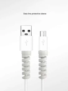 10入組隨機數據線抗折保護裝置 - 彩色 - 查看 4