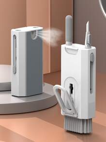 便攜式多功能無線耳機插頭清潔筆清潔完整套裝清潔除塵筆清潔筆耳機插頭清潔刷 - 白色 - 查看 2