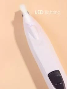 1pc White Rechargeable Cat/Dog Lover Gift And Dog/Cat Mom Love Grooming Clipper With LED Light (Includes Lithium Battery), For Cat Lover Gift And Cat Mom Love Moms, Dog Lover Gift And Dog Mom Love Moms, Cat Lover Gift And Cat Mom Love Lovers, Dog Lover Gift And Dog Mom Love Lovers, Best Cat Lover Gift And Cat Mom Love Moms, Best Dog Lover Gift And Dog Mom Love Moms