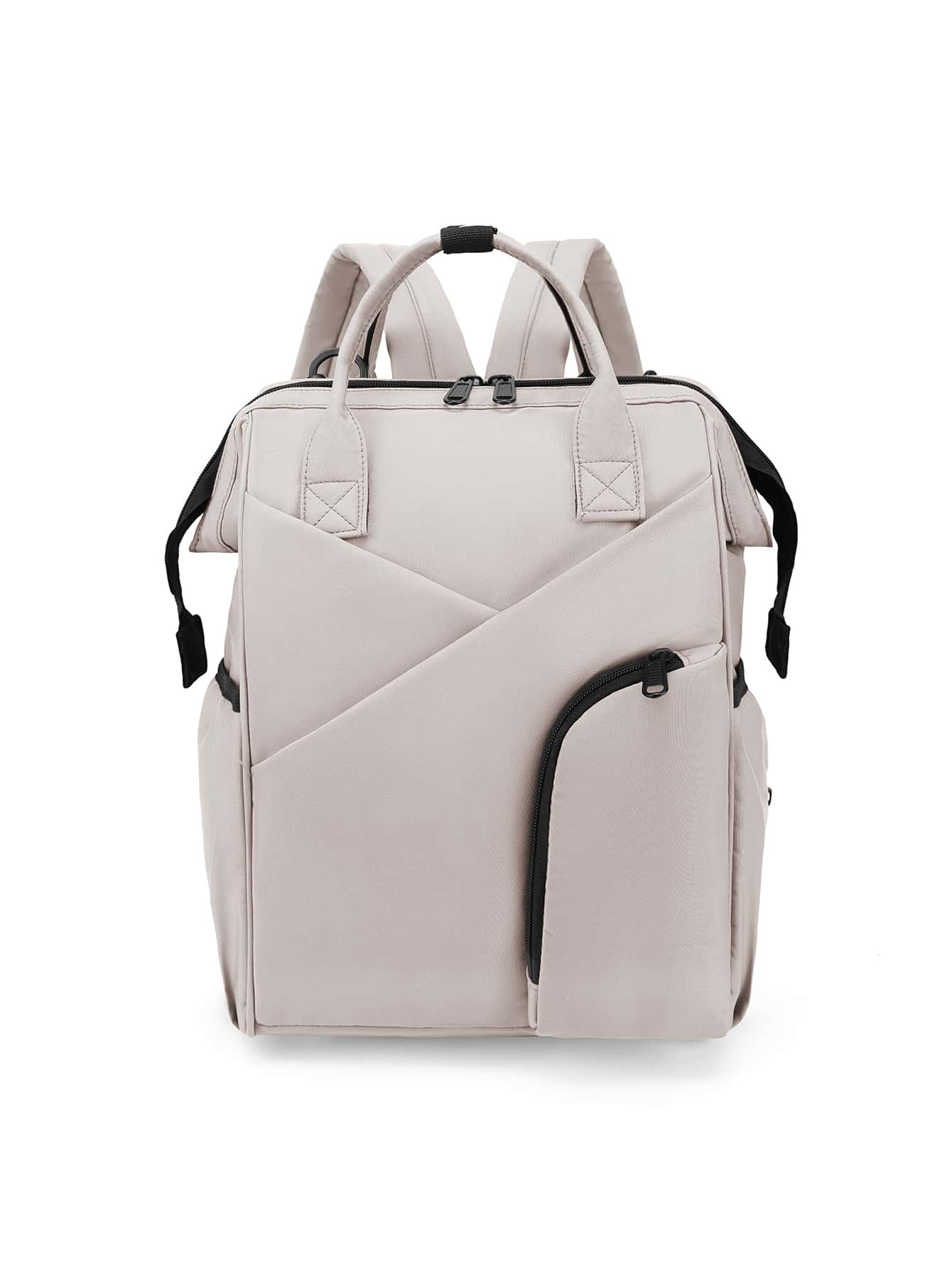 1入組素色尿布包 - 灰色 - 查看 1