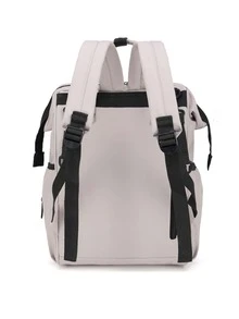 1入組素色尿布包 - 灰色 - 查看 2