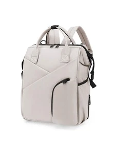 1入組素色尿布包 - 灰色 - 查看 8