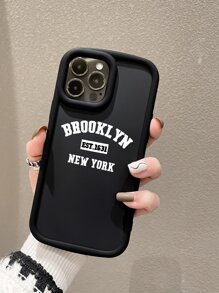 Funda para móvil con estampado de letra - Multicolor - Ver 2