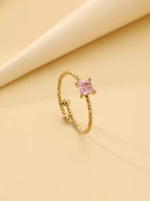 Vòng bít trang trí bằng đá khối Zirconia - Nhiều màu - Xem 1