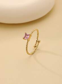 Vòng bít trang trí bằng đá khối Zirconia - Nhiều màu - Xem 3