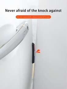 4入組車防碰撞條 - 黑色 - 查看 5